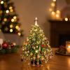 Handmade DIY Beaded Christmas Tree Kit with Light Up Colorful Halloween Tree Making Kit Educational Crystal Bead