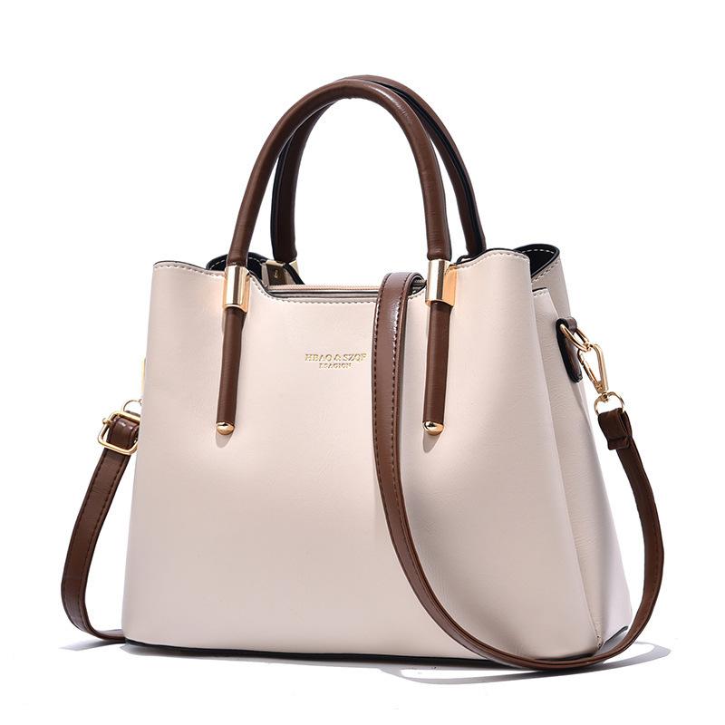 New Fashionable Women s Handbag with Large Capacity, Middle-aged Mother s Bag, Atmospheric Crossbody Bag