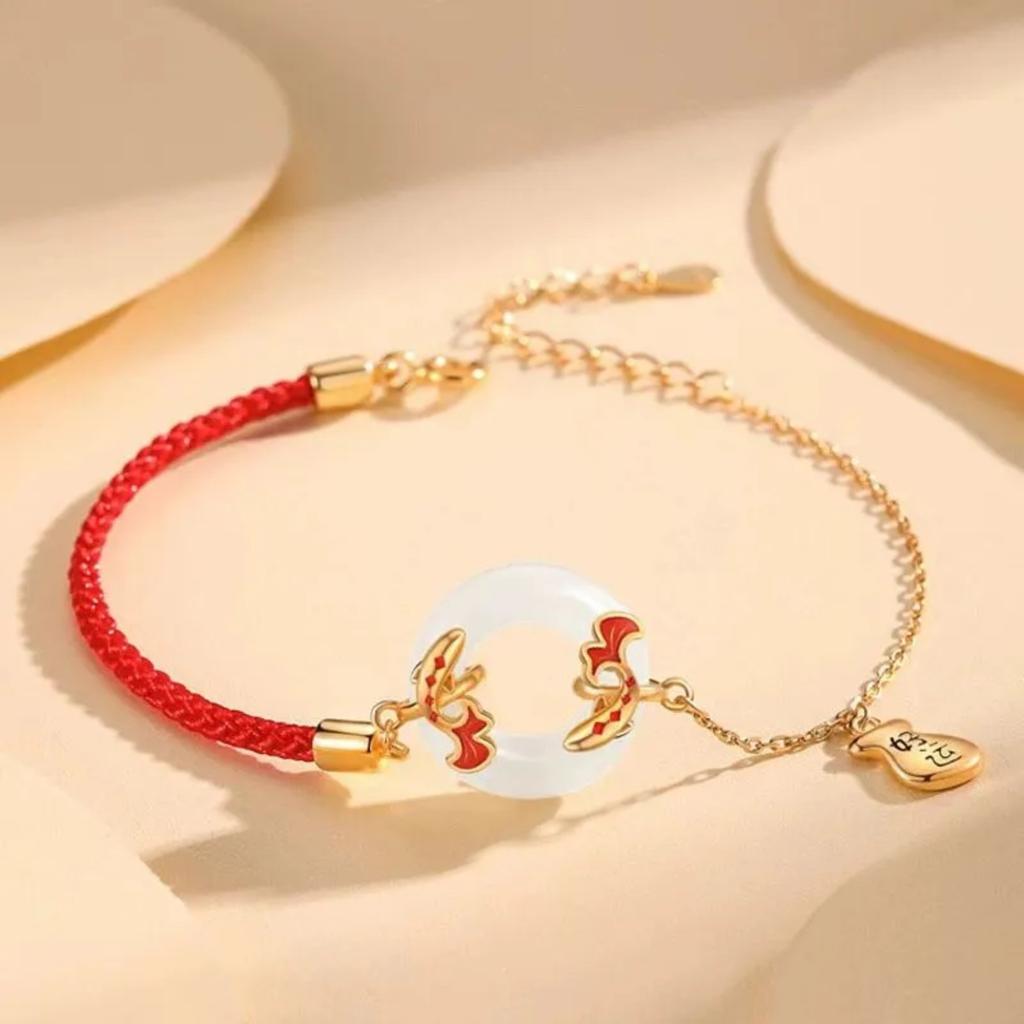Luck Red String Bracelet, Year Luck Buckle Bracelet