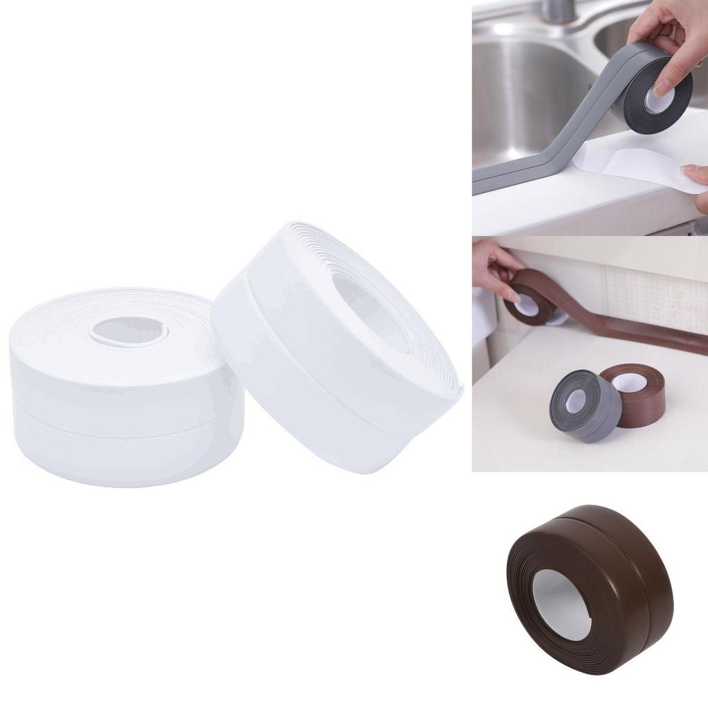 Elegant Multipurpose Waterproof Self-adhesive Kitchen Caulk Tape Sealing Strip
