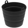 Mipcase Silicone Folding Bucket Grill Oil Bucket Liner Adjustable Height