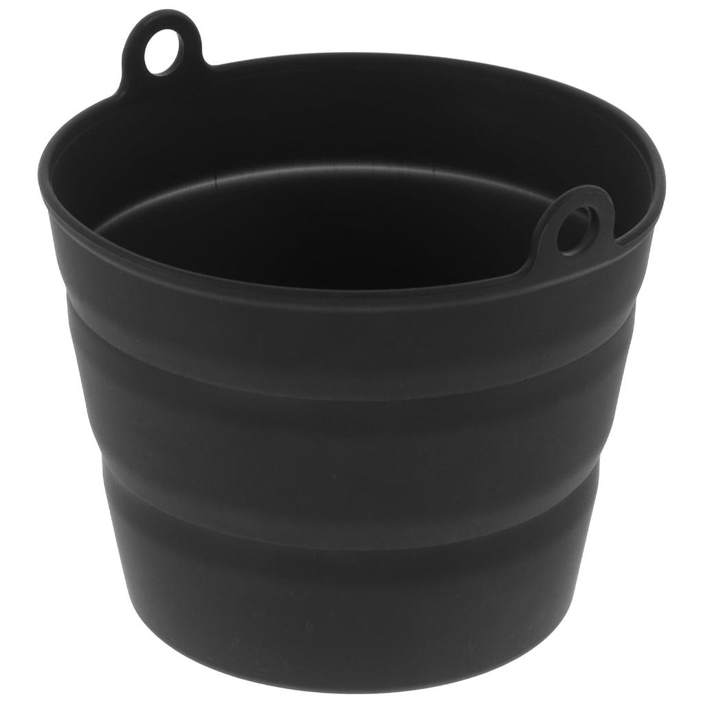 Mipcase Silicone Folding Bucket Grill Oil Bucket Liner Adjustable Height