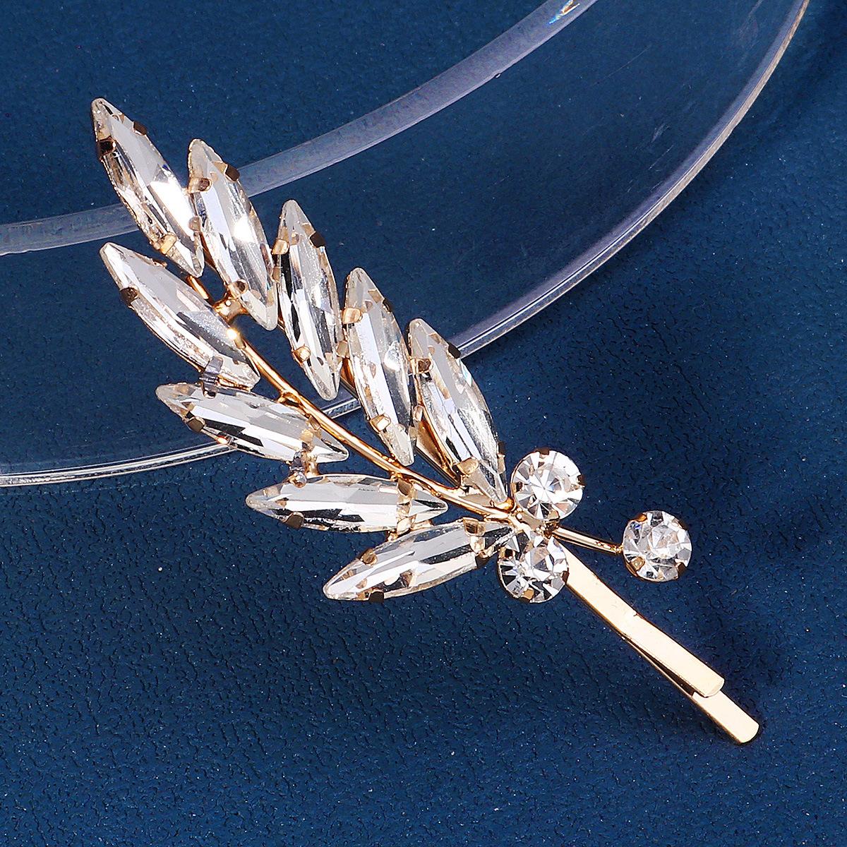 

Маленькие заколки для волос со стразами, универсальные, легкие и роскошные, боковые зажимы, женская бижутерия высокого класса, свадебные аксессуары для волос, ободки