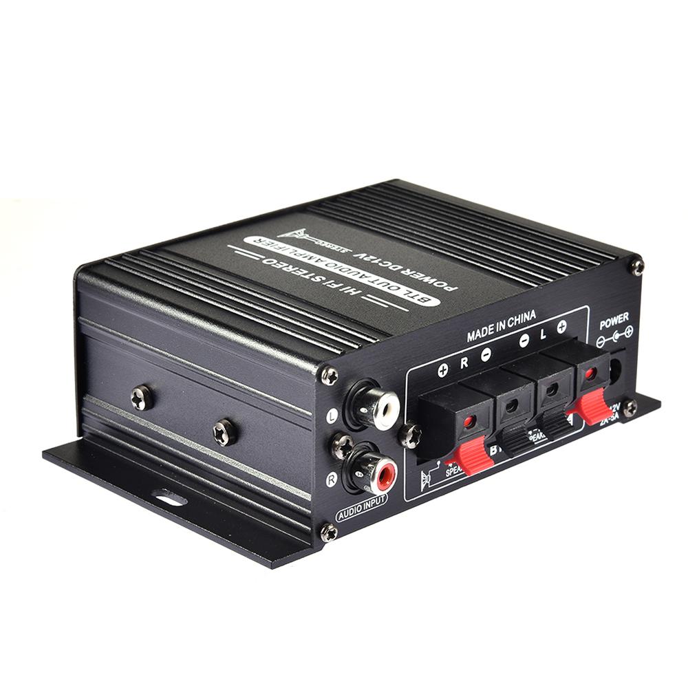 12V Amplifier HiFi Car Stereo Music Receiver FM MP3 Power-Amplifier