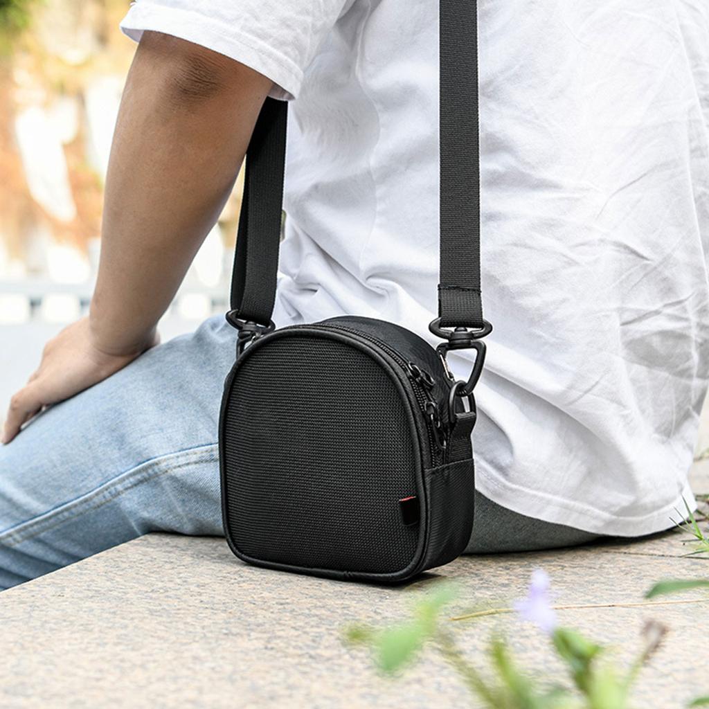 Speaker Mesh Storage Bag Protective Carry Case with Shoulder Strap for Beosound A1 2nd Gen Easy Transportation Solution