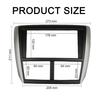 Car Radio Fascia For Subaru Forester Impreza 2007-2012 DVD Stereo Frame Plate Adapter Mounting Dash Installation Bezel
