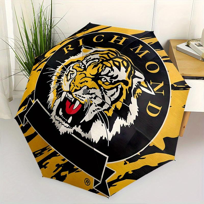 

Tiger Richmond Automatic Folding Umbrella 8 Ribs Lightweight Design, Durable Iron Frame, Compact and Portable, Ideal Birthday or Christmas