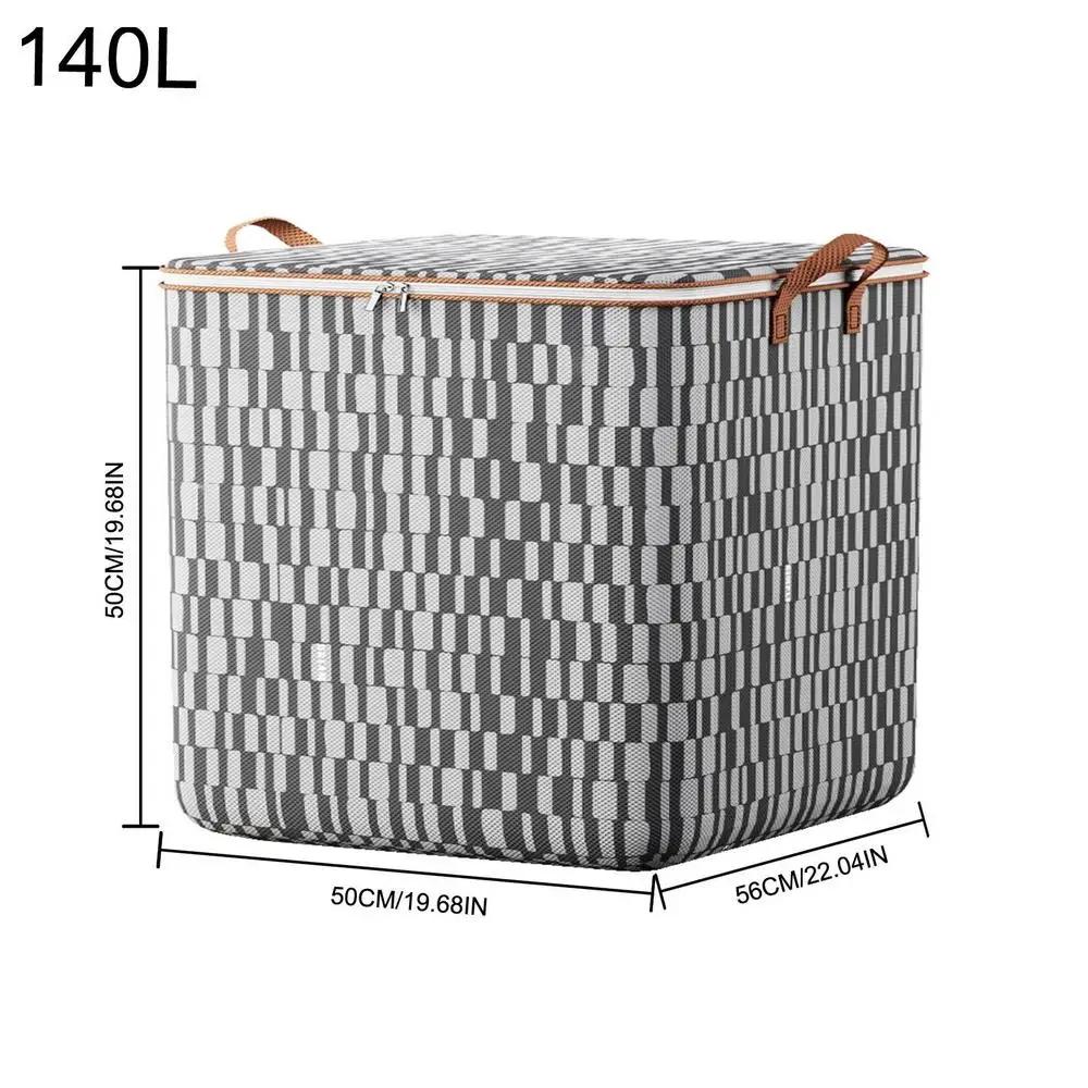 100/140/180L úložný box na prikrývku Vodotesné vrecká na uloženie oblečenia Veľkokapacitné organizéry do šatníkov Úspora miesta na prikrývku na oblečenie 50 x 56 x 50CM(140L)