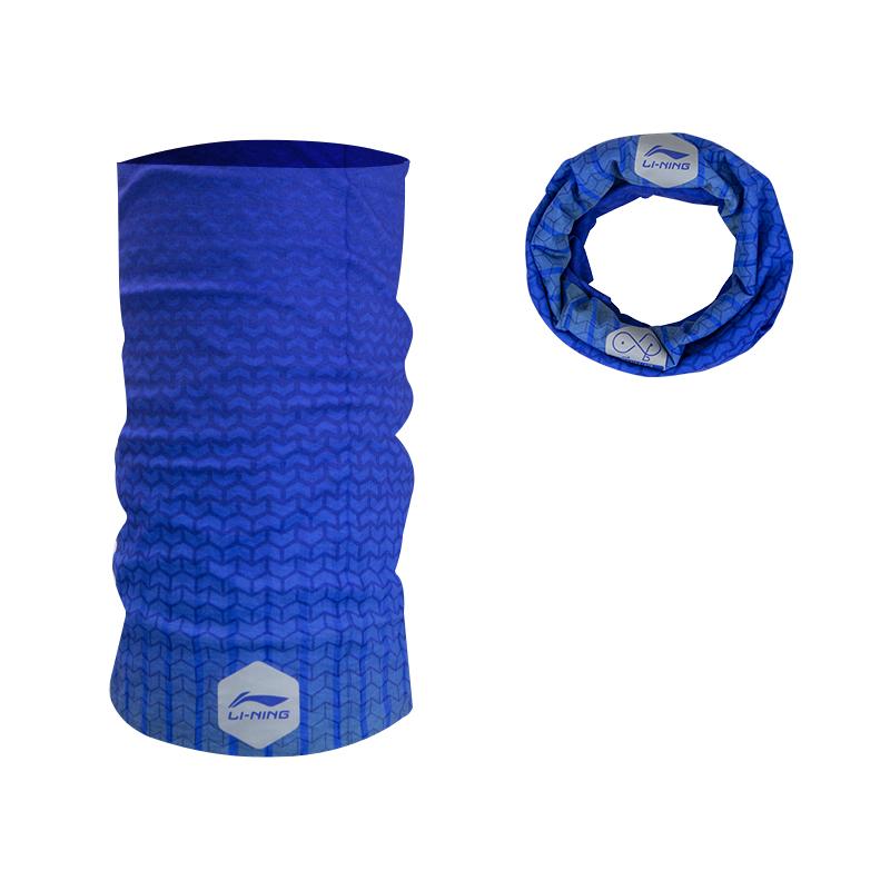 Li Ning Riding Equipment Cycling Headscarf Unisex Polyester LBKR621-2 24.5*50cm( Head Circumference :53-62cm)