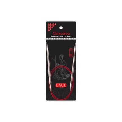 Aiguille circulaire à tricoter ChiaoGoo CG7024-17 Red Lace - 60cm (24 ") Taille US 1.5 (2.5mm)