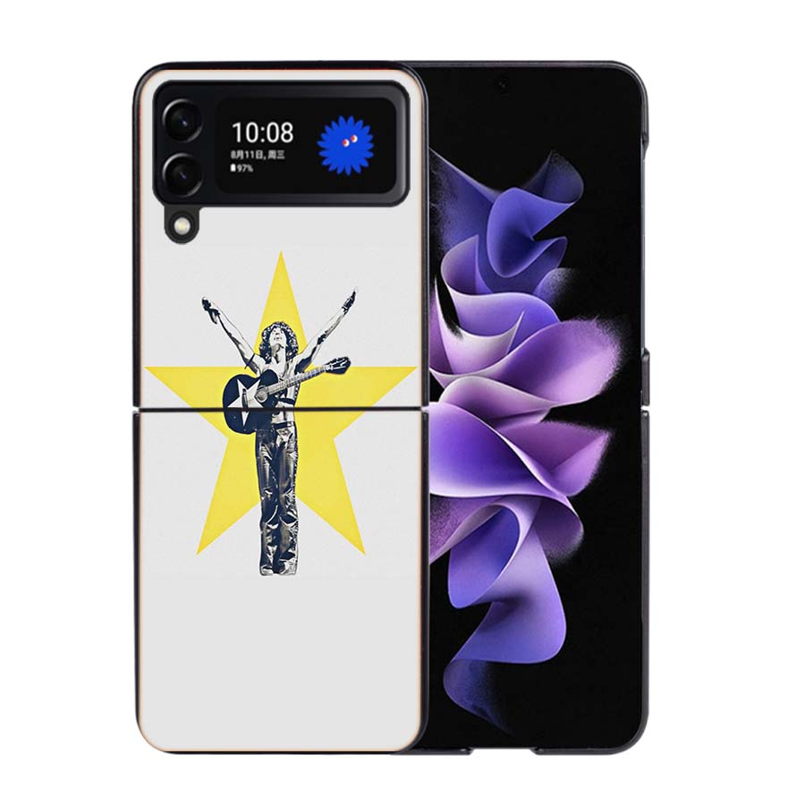 Conan Gray Found Heaven Phone Case For Samsung Z Flip 7 6 5G Galaxy Z Flip4 Z Flip5 Z Flip3 Coque Black Hard PC Shell Protective