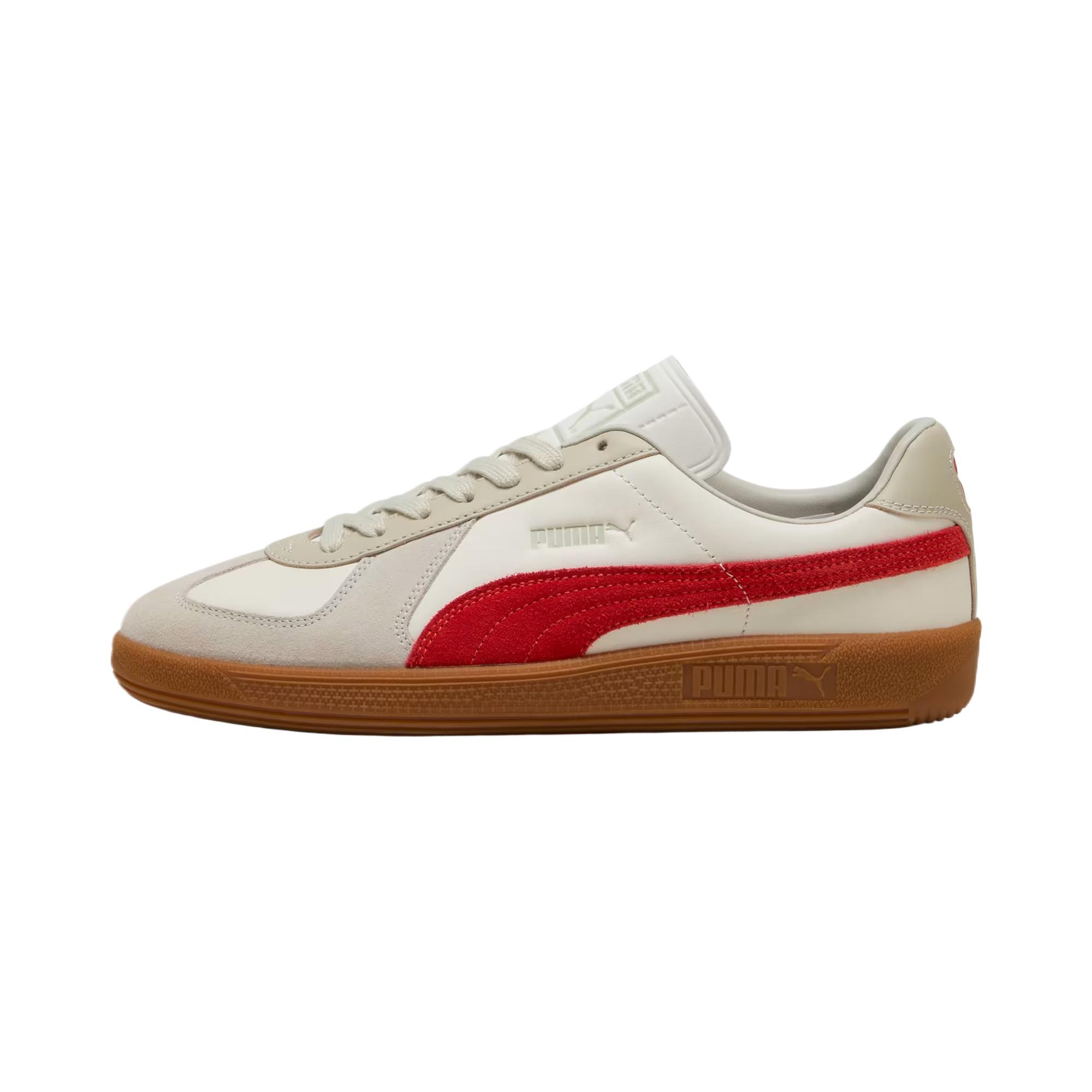 

Puma Army Trainer Comfortable Classic Versatile Trendy Low-Top Training Shoes Unisex sneaker Gray Red 386607-24 43