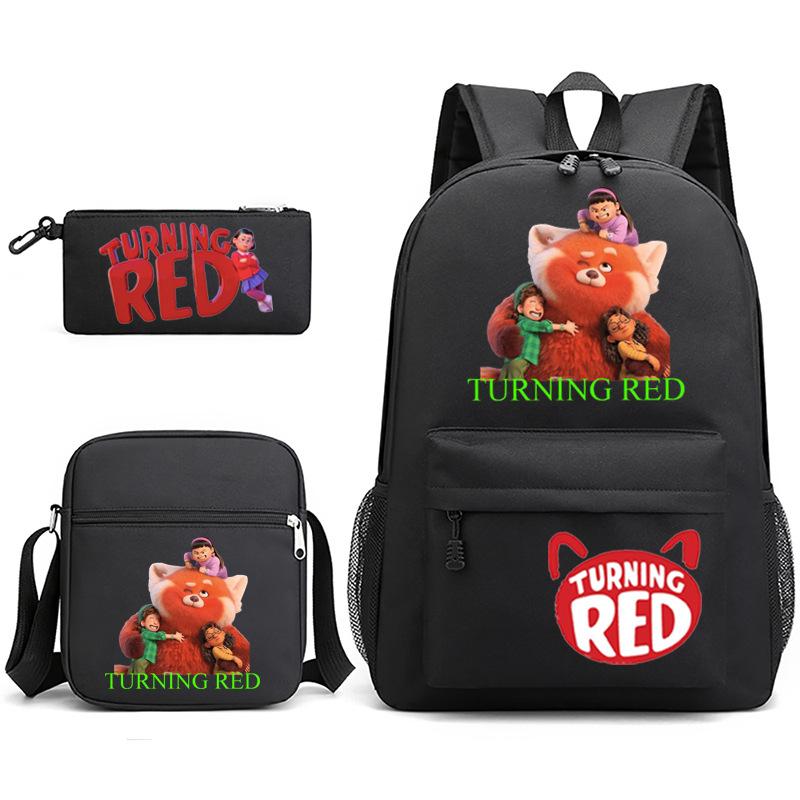 2022 Youth Metamorphosis 3 Sets/piece Laptop Backpack School Teen Girl Student Schoolbag