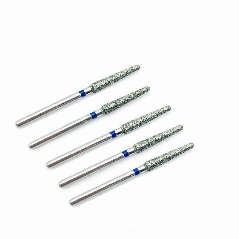 5pcs/box Dental Diamond Burs 1.6mm For High Speed Handpiece Teeth Whitening Matreial Dentist Tools TR-X15