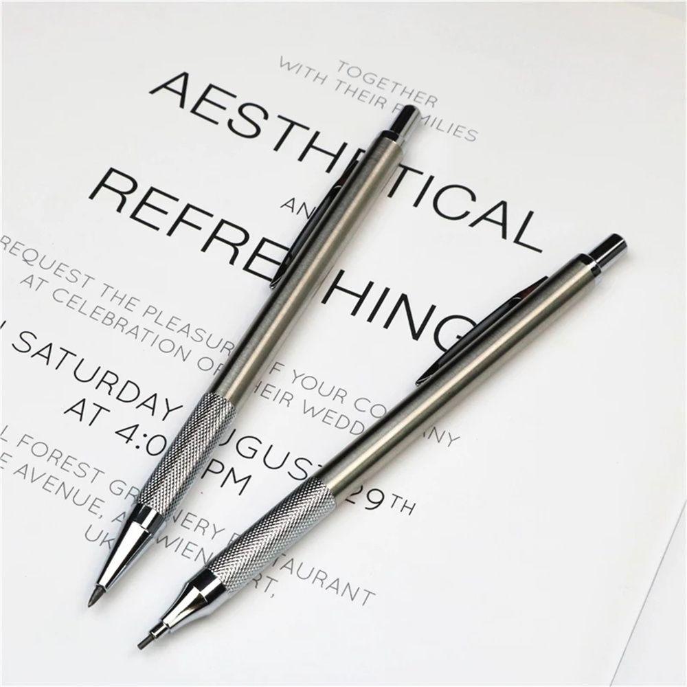 Sketch Stainless Steel Drawing Movable Pencil Automatic Pencil Mechanical Pencil Propelling Pencil