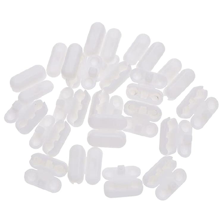 

Pack of 20 Replacement Ball Chain Clip Plastic Texture Chain Connectors Suitable for Rolleres Blinds and Vertical Shade 1