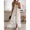 Fashion Style Street Fashion Elegant Sexy Lace Sling Large Swing Dress Women's Sexy Lace Dress