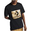 Converse T Shirts Men's Black Crew Neck Moderate Straight Fit 10026575-A01