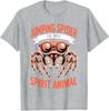 Jumping Spider Art for Unisex Women Boys Fashion Jumping Spider Lover TShirt Y2k Humorous Short Sleeve Saying Tee Novelty Apparel