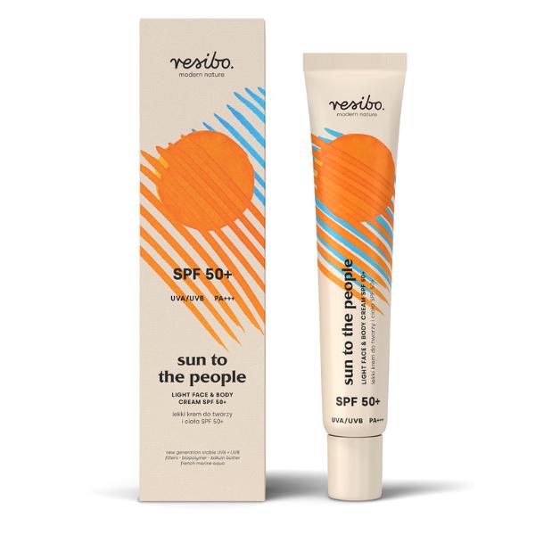 

Resibo - Sun to the People, 50 ml - lekki krem do twarzy i ciała SPF 50+