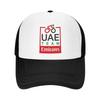 UAE Road Vehicle Print Mesh Baseball Cap Summer Breathable Sun Visor Hats Unisex Adjustable Snapback Caps Adults Trucker Hat