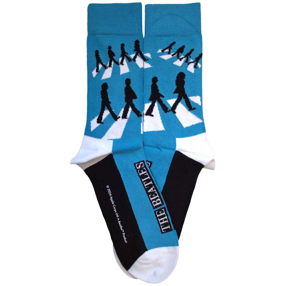The Beatles Unisex Adult Abbey Road Repeat Silhouettes Ankle Socks