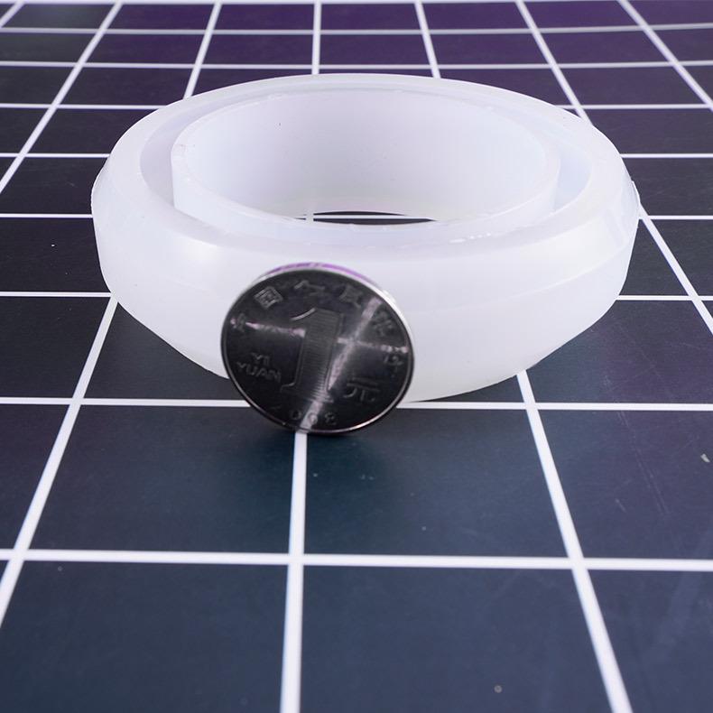 High Transparency DIY Resin Bracelet Silicone Mold