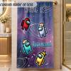 Beach TowelAmong Us Custom Name Text Personalized Soft Towel for Beach Pool Indoor Home Decor Gift