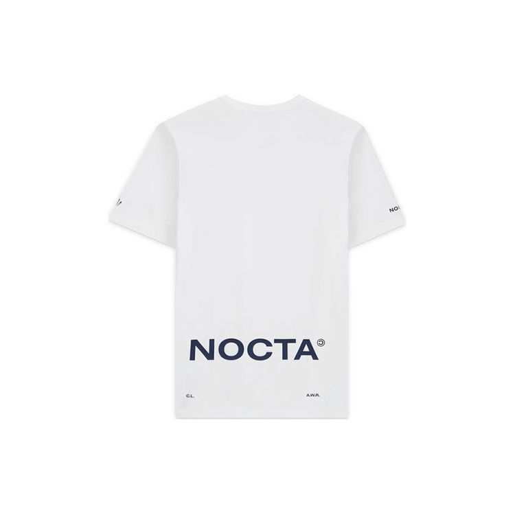 Nike X NOCTA Short-Sleeve Tee White/Blue Void Men Tops DJ5948-100