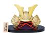 Yakushi Kiln May Made In for Golden Helmet Doll, Japan, Boys' Day, Mini, Compact, Palm-Sized, Ceramic, (Large)