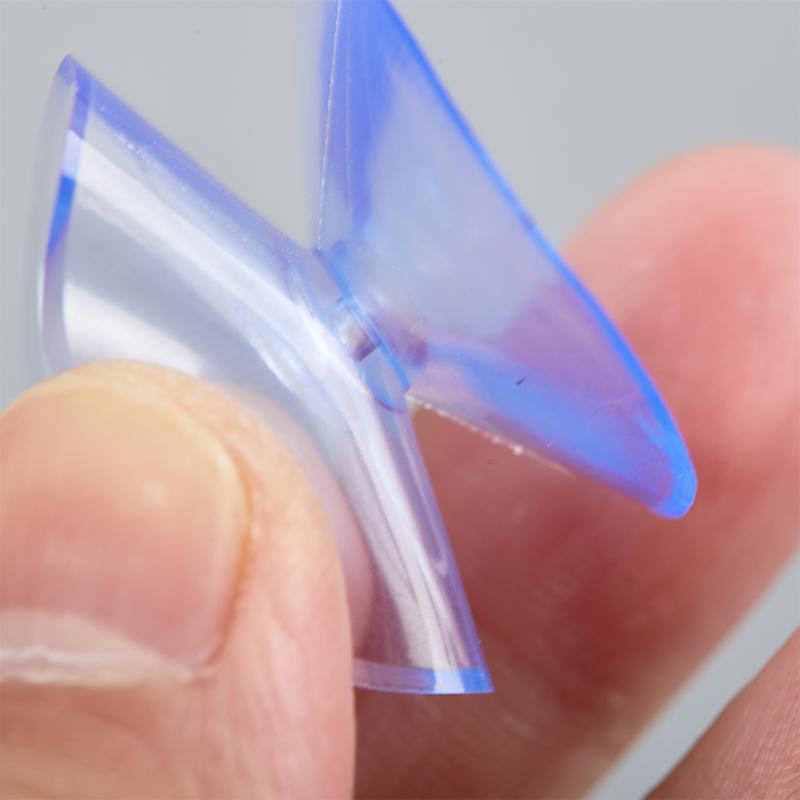 10 Teile/los Pvc Transparent Doppelseitige Saugnapf-Sucker Pads Für Glas Kunststoff