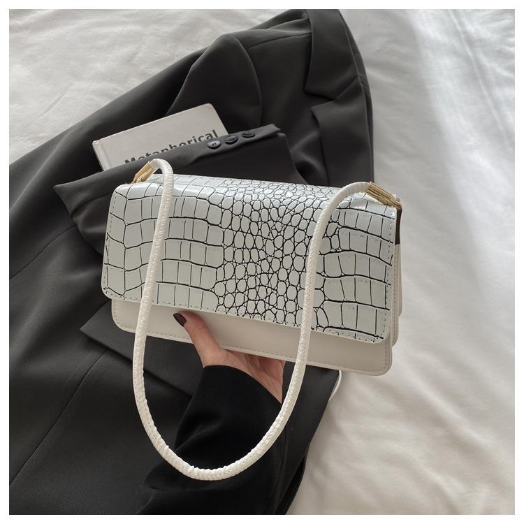 

Новая модная текстура, модная простая и универсальная сумка Ins, новая сумка через плечо, высококачественная текстурированная женская сумка