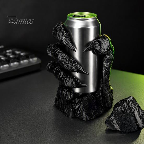 Holiday Decorations for Special Occasions Claw Cup Holder, Funny 3D Printed Drink Stand, Creative Desk Organizer Decorative Pieces Home Office