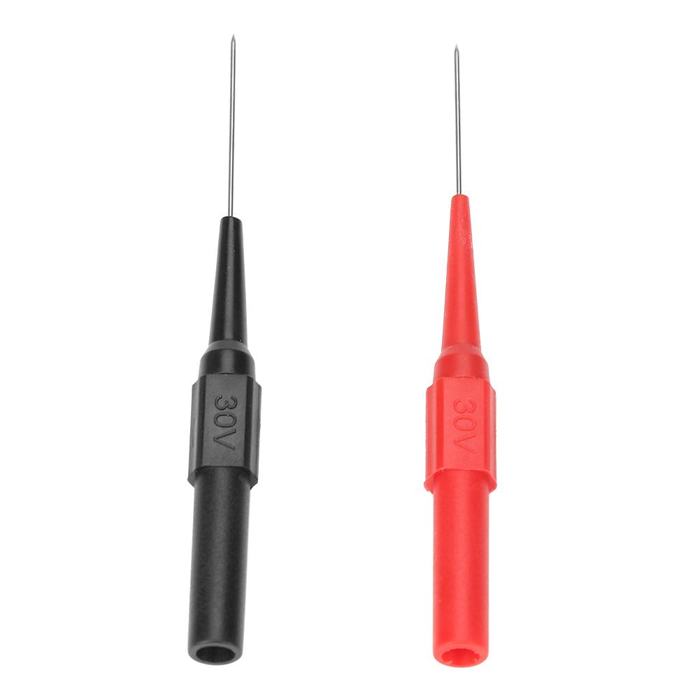 2pcs P5007 Insulation Piercing Needle Micro Pin NOn Destructive Multimeter Testing Probe