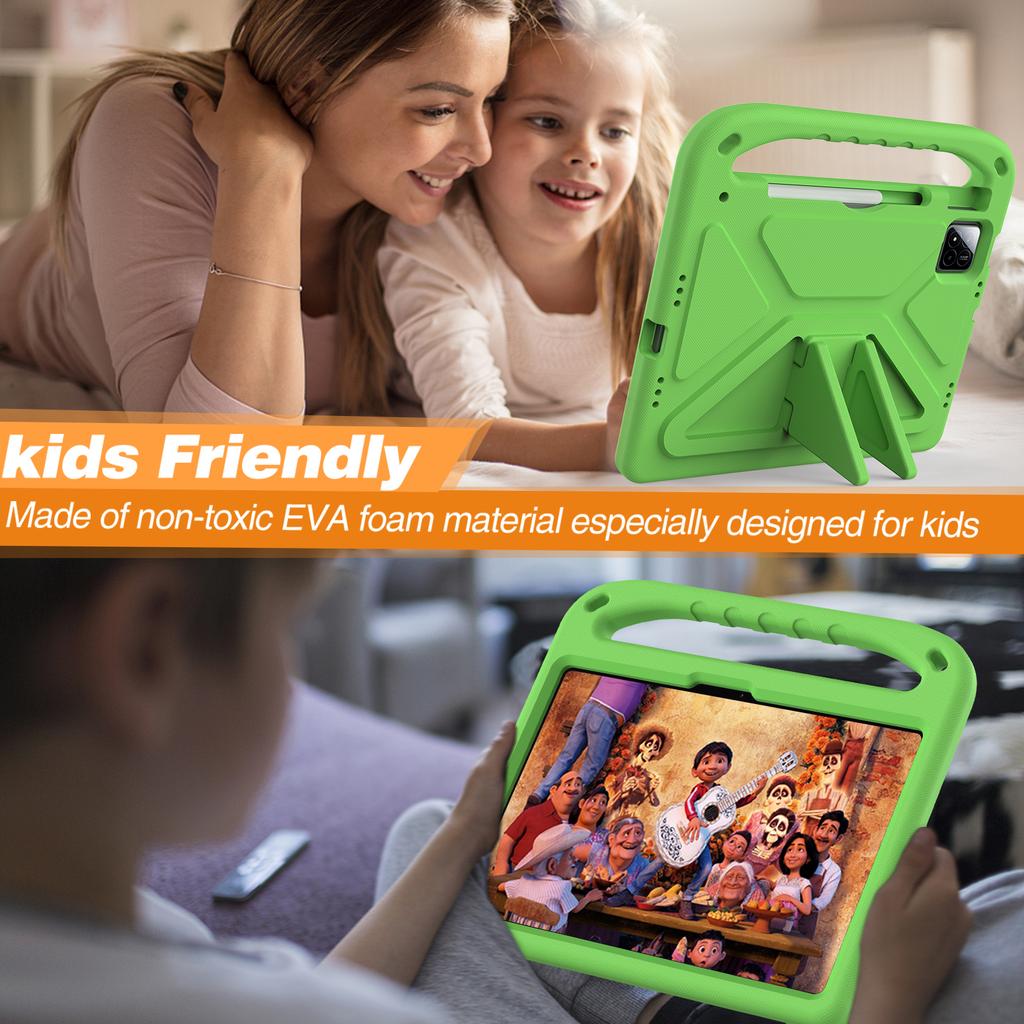 Dětské bezpečné měkké EVA pouzdro pro Xiaomi Pad 7 Pro 11,2" nárazuvzdorné celotělové kapesní tabletové pouzdro pro Mi Pad 7 Pro 11,2 palce 2024
