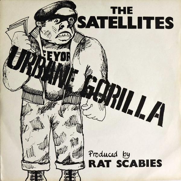 

7inch Record SATELLITES Urbane Gorilla REWIND2 Rewind Records 1980 UK Rock Used