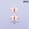 New 2/4PCS Adhesive Metal Stars Moon Bow Phone Charm Holder Phone Case Finger Ring Stand Hook Buckle Charm Clasp Accessor String 5