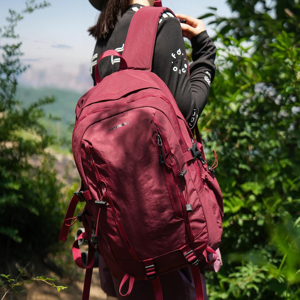 Schoolbag Outdoor Waterproof Mountaineering Backpack Lightweight Large Capacity Top Hiking Sports Backpack Men's and Women's
