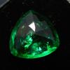 Natural Green Emerald Loose Gemstone 7 Ct Colombian Trillion Cut for Jewelry Making and Crafts