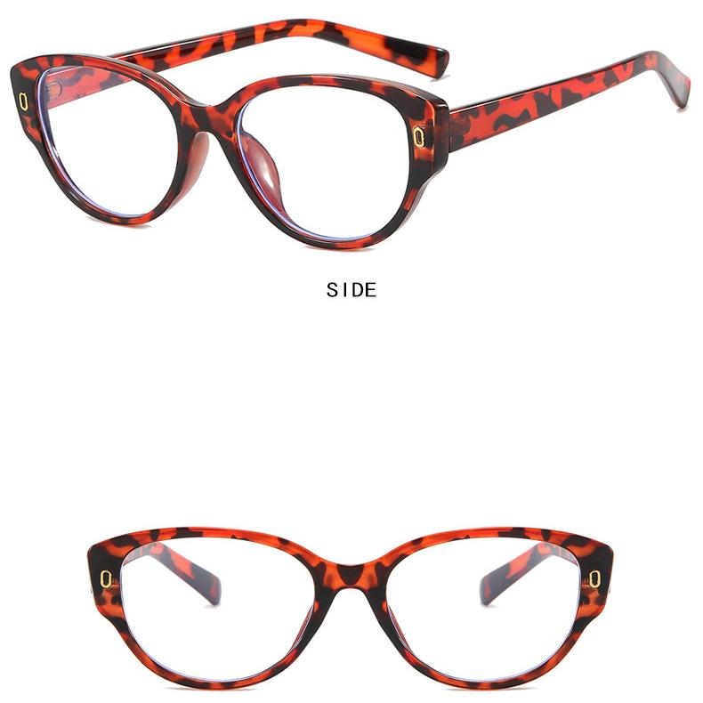 Women's Glasses, Cat-eye Frames, Anti-blue Light Glasses, Vintage Glasses Frames, Plain Glasses Frames, and Nearsighted Flat Glasses Can Be Matched
