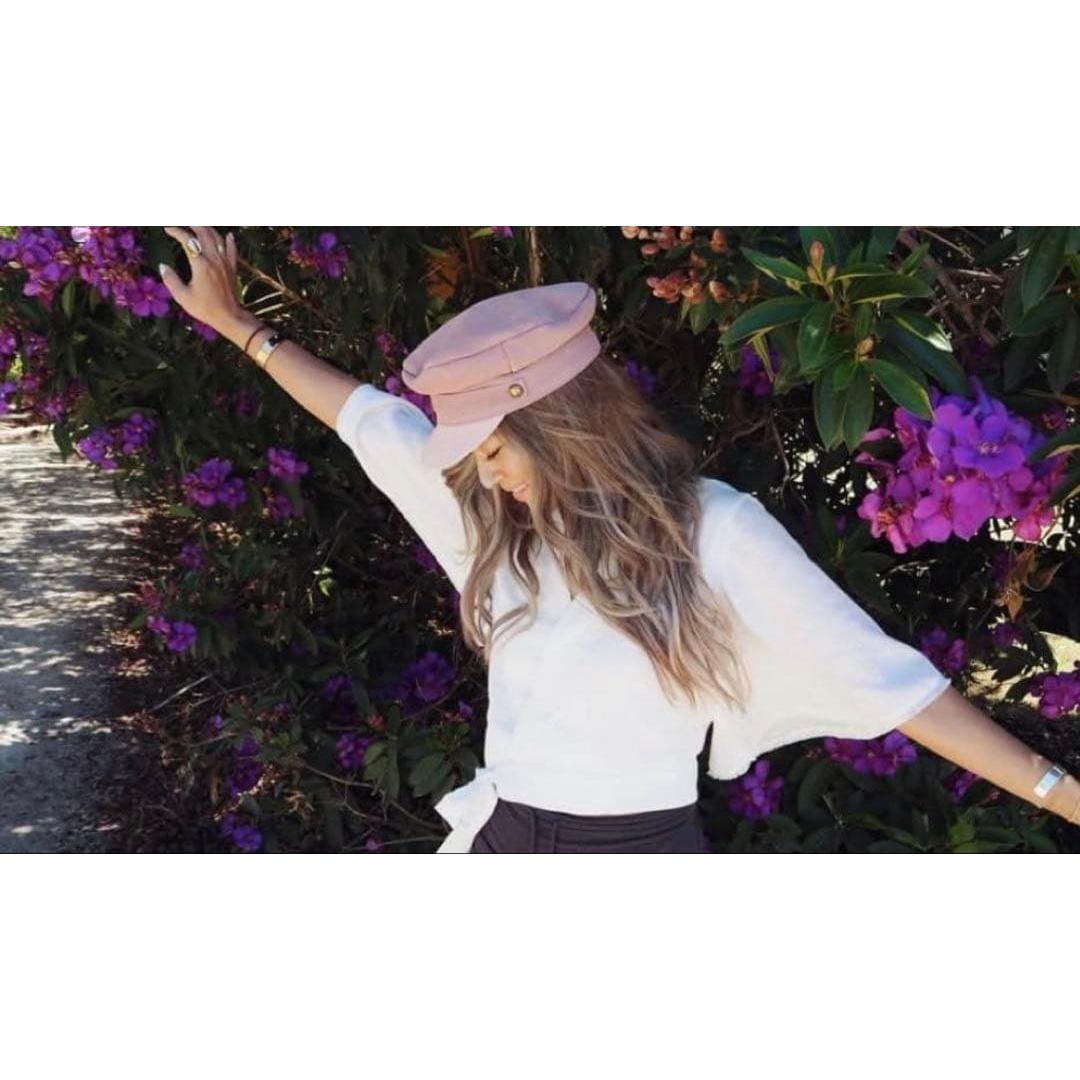 Used Lack of Color pink bucket hat