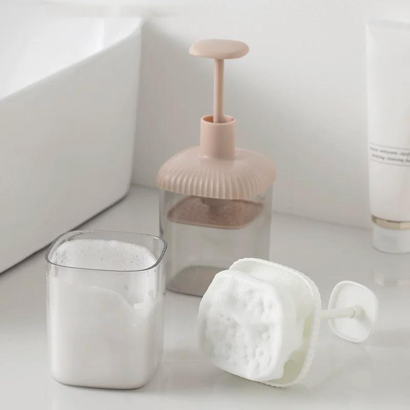 Portable Facial Cleanser Bubbler Pat Press Bubbler Cleansing Face Wash Shampoo Foam Foam Cups