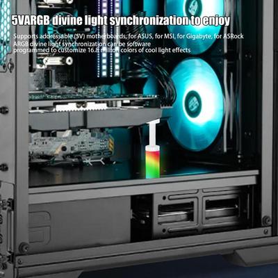 Gpu Stand Gpu Sag Support Height Adjustable Height Adjustable Graphics Card Support Eliminate Gpu Sag Argb Light Effect Magnetic