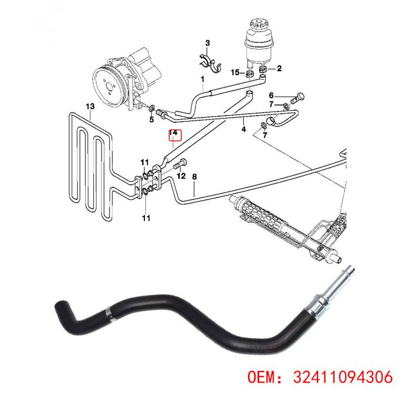 For E39 E38 M52 M54 BMW