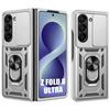 Case for Samsung Galaxy Z Fold 8 Ultra, Shockproof with Stand and Camera Protection - Silver