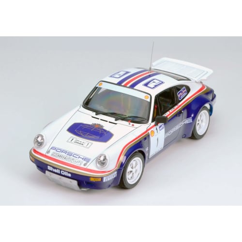 Platz/NuNu 1/24 Racing Series Porsche 911 SC/RS 1984 Oman Rally Winner Plastic Model Kit PN24011