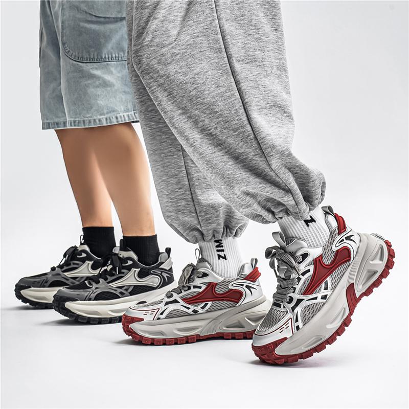 Men's Sports Shoes Fashionable and Casual Men's Thick Soled Sports Shoes Street Style Easy To Match