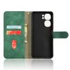 For Oukitel C58 Leather Case Skin Feel Anti Drop Wallet Flip Phone Cover