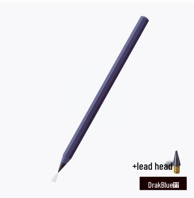 Eternal Mechanical Pencil - No Sharpening Needed, Never Runs Out, Ideal for First Grade Students, Metacil Black Tech