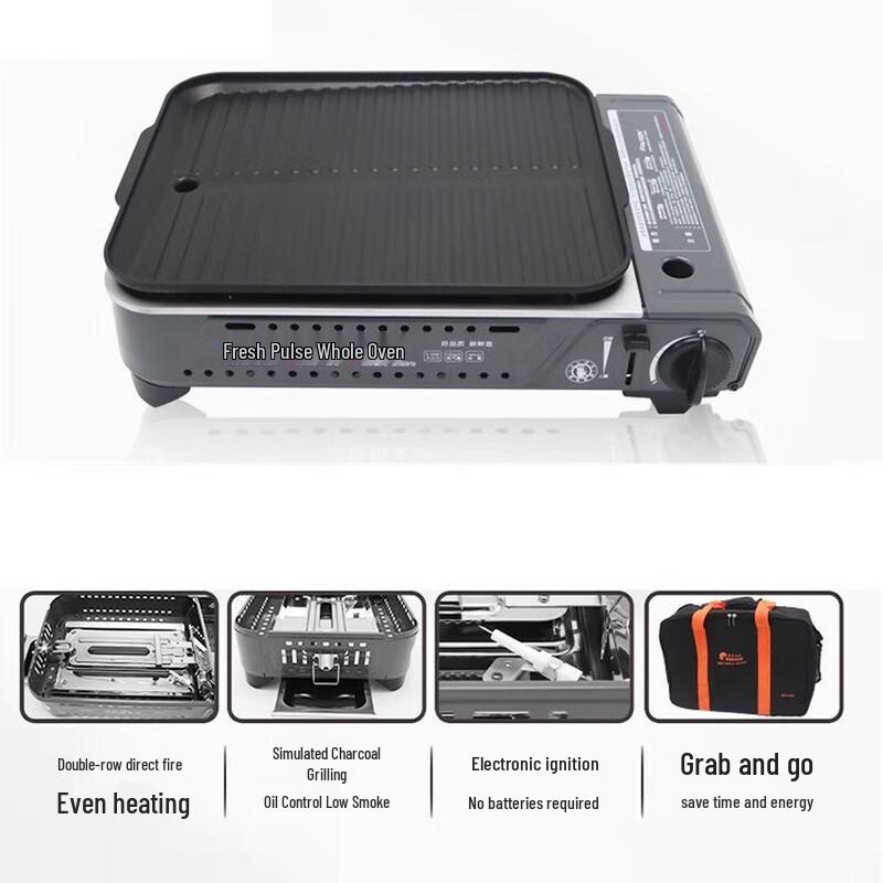 Maixian Portable Butane Gas Stove for Camping & Home